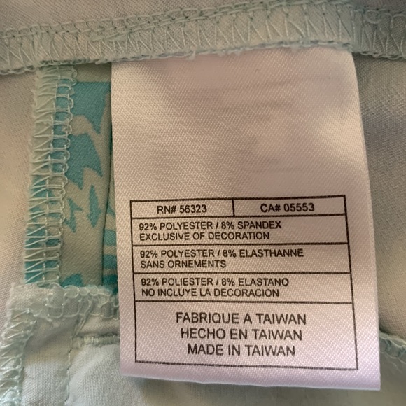 Nike golf dri-fit in paisley print skirt size 8 medium - Picture 5 of 6